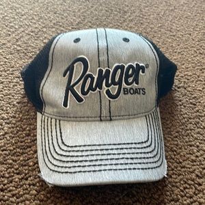 Ranger Boats distressed trucker hat